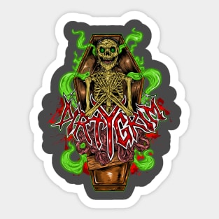 Grim's Casket Sticker